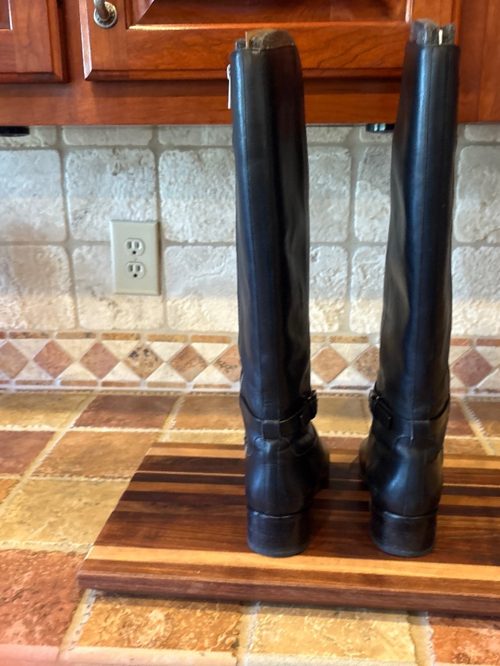 Michael Kors leather boots